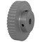 B&B Manufacturing 44XL037-6A5, Timing Pulley, Aluminum, Clear Anodized,  44XL037-6A5 - alternate 1